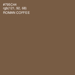 #795C44 - Roman Coffee Color Image